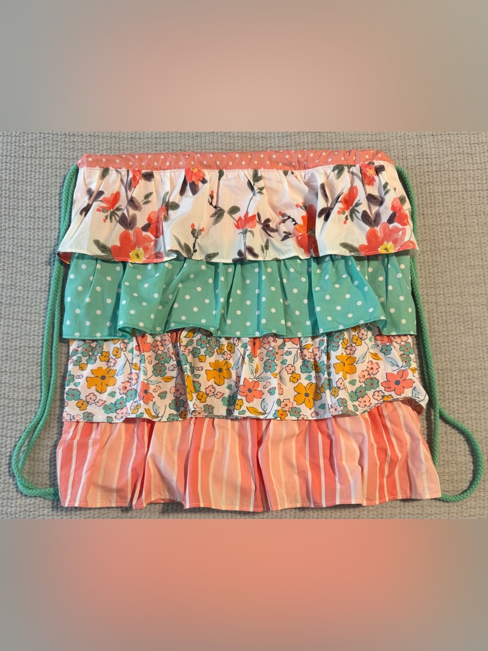 Matilda Jane Cinch Top Drawstring Backpack